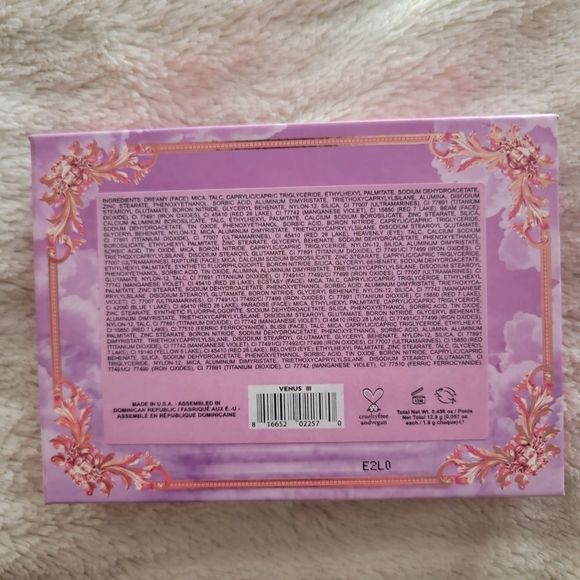 NEW Lime Crime 'Venus III' Pretty Grunge Eyeshadow Palette - Picture 7 of 7